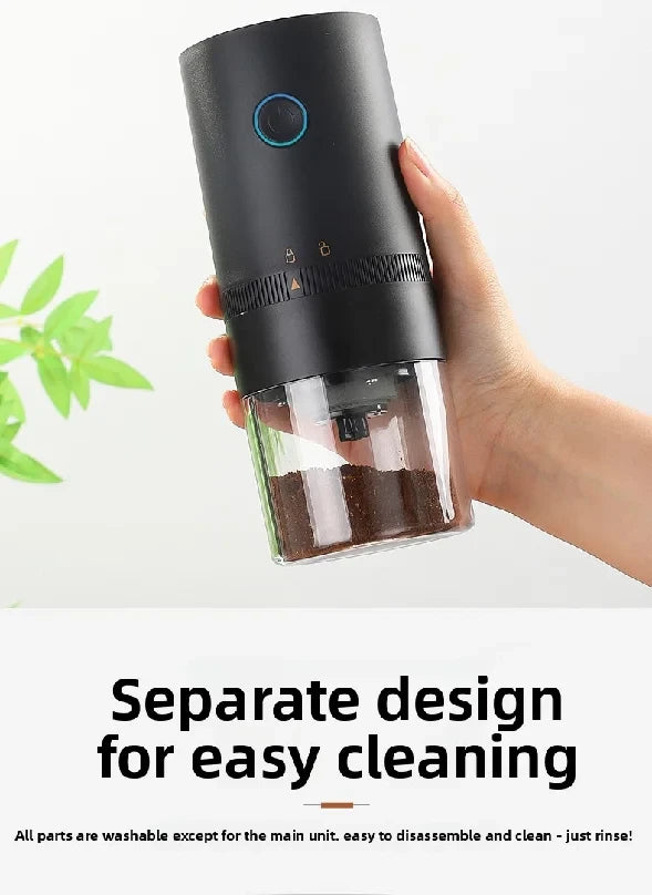 Electric Coffee Grinder LED Display