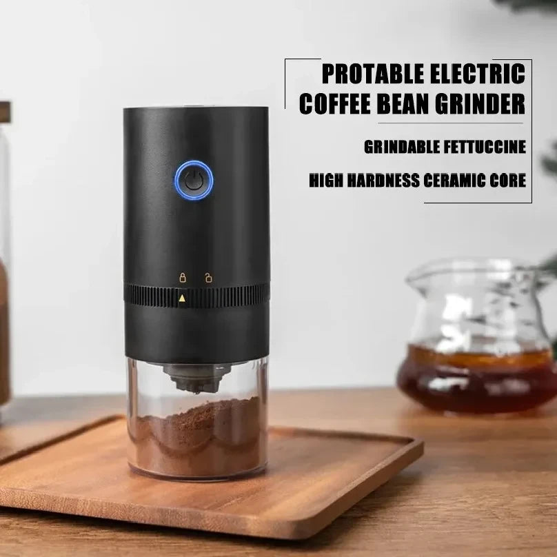 Electric Coffee Grinder LED Display